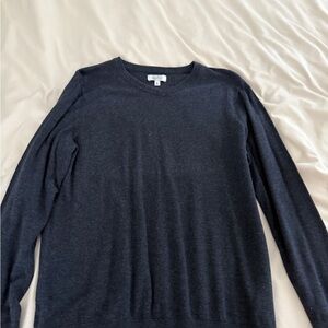 Croft & Barrow Men's Dark Blue V-Neck Sweater
